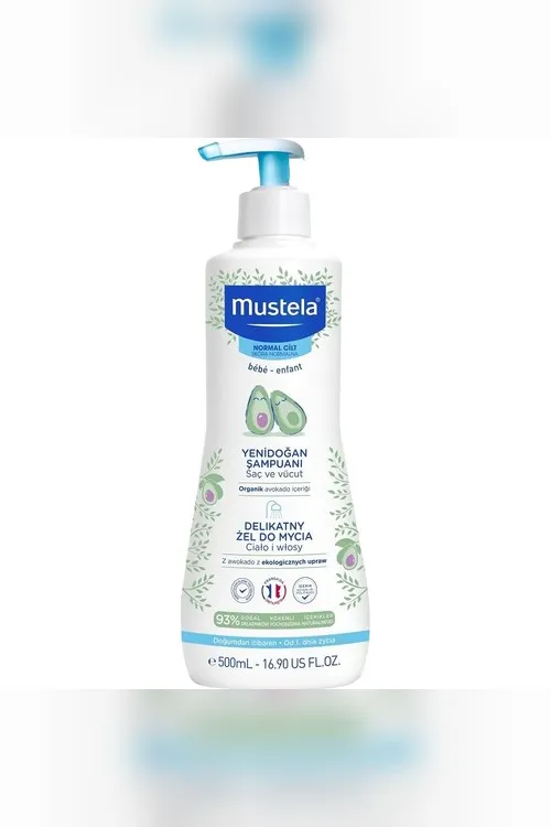 Mustela Gentle Cleansing Gel Yenidoğan Şampuan 500 ml