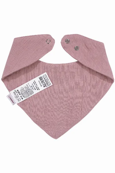 Unisex Gülkurusu Üçgen Müslin Fular Önlük