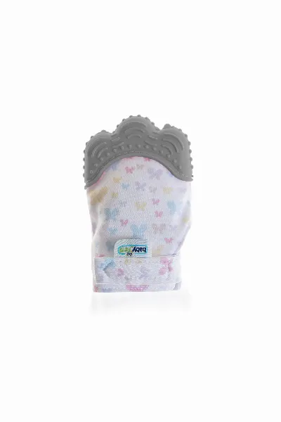 BabyJem Diş Kaşıyıcı Eldiven 526 Gri
