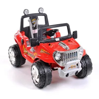 Pilsan Ranger Akülü Araba 12 Volt 05-107 Kırmızı