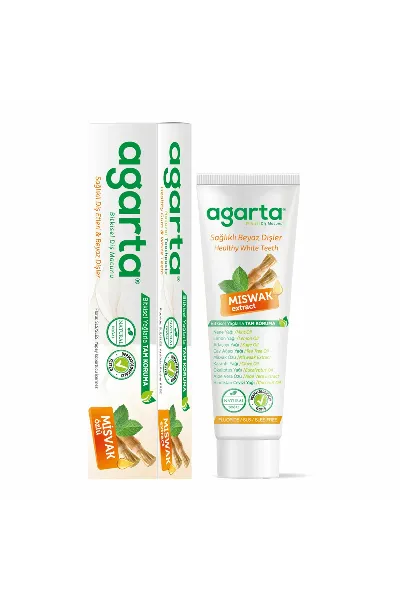 Agarta Doğal Diş Macunu 100 ml Misvak Özlü