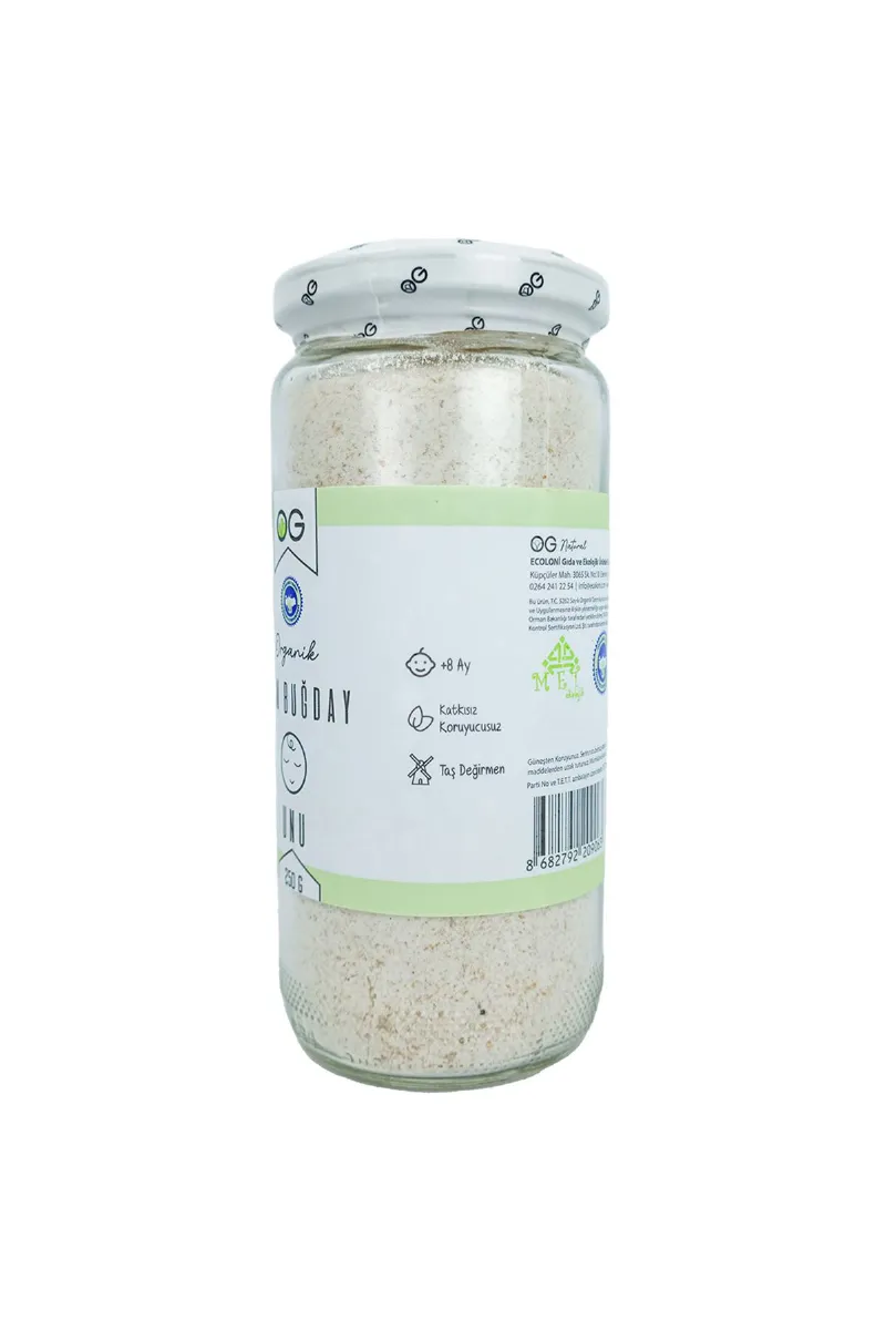 OG Natural Tam Buğday Unu 250 Gr