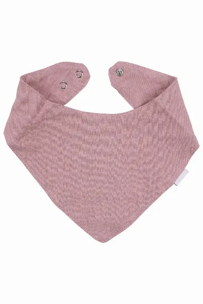 Unisex Gülkurusu Üçgen Müslin Fular Önlük