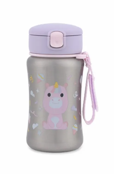 Skip Hop Besties Squad Paslanmaz Çelik Pipetli Suluk Unicorn