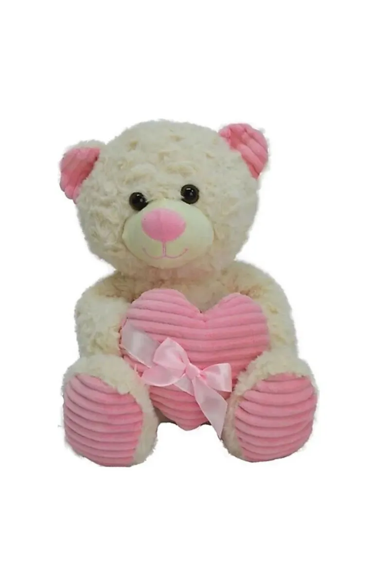Halley Kalbi Kurdaleli Peluş Ayı 35 Cm 62915
