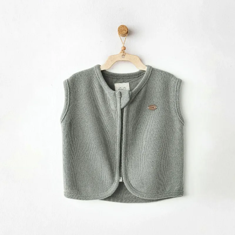 Andywawa Bebek Yelek Casual Ac26211 Green