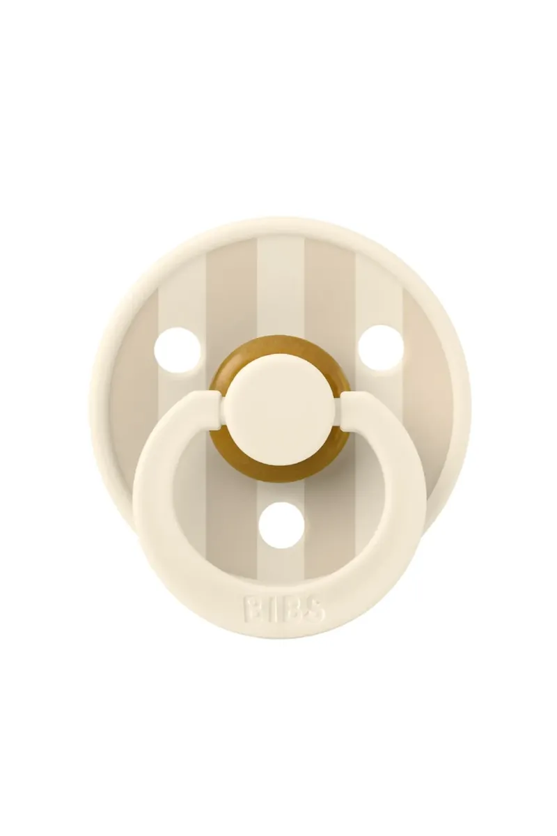 Bibs Studio Colour Block Kauçuk Emzik 6-12 Ay Ivory / Vanilla