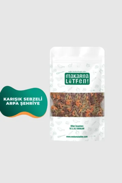 Makarna Lütfen Karışık Sebzeli Arpa Şehriye 250gr