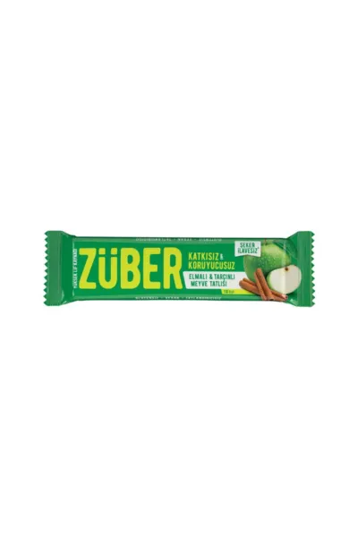 Züber Meyve Barı 40 Gr Elmalı ve Tarçınlı