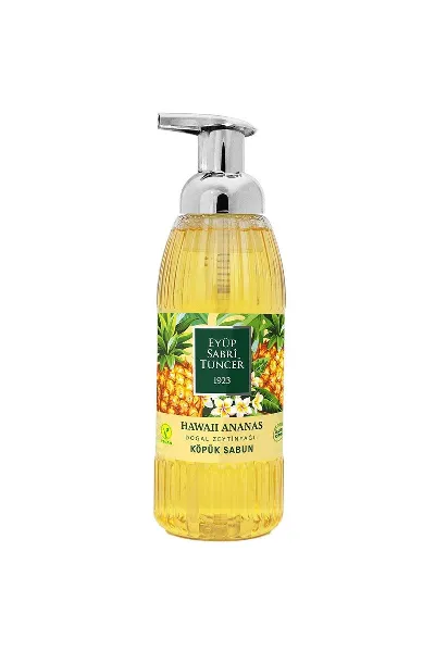 Eyüp Sabri Tuncer Doğal Zeytinyağlı Köpük Sabun 500 ml Hawaii Ananas