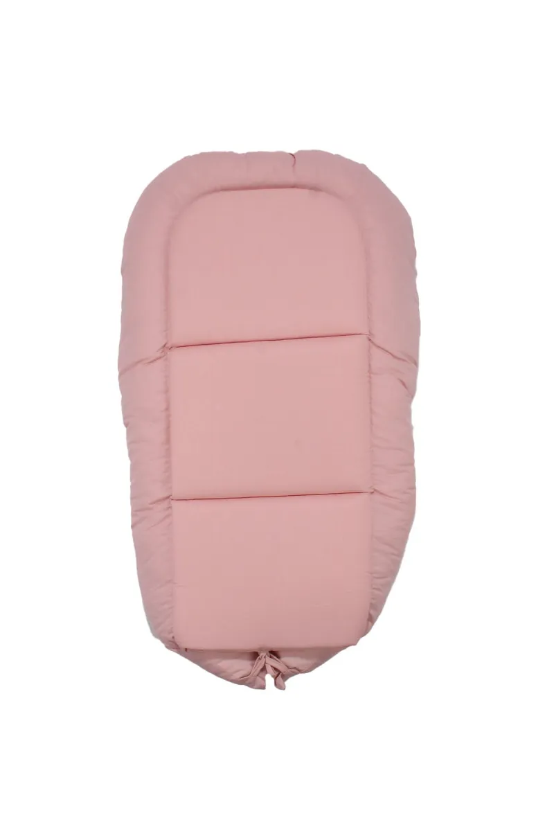 Unisex Pembe Yastıklı Taşınabilir Lüx Babynest