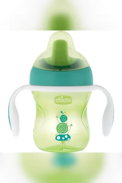 Chicco Yarı Yumuşak Uçlu Alıştırma Bardağı 6 Ay+ Unisex