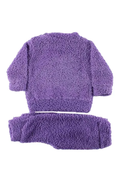 Kız Bebek Lila Ördekli Welsoft 2'li Peluş Takım