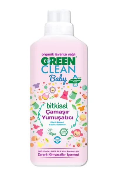 Green Clean Baby Bitkisel Çamaşır Yumuşatıcı 1000 ml