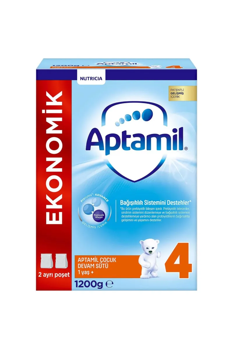 Aptamil Çocuk Devam Sütü Maması No4 1 Yaş+ 1200 Gr