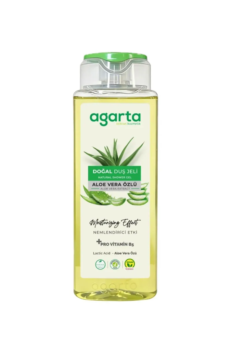 Agarta Doğal Duş Jeli 400 ml Aloe Vera