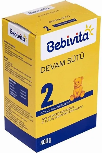 Bebivita Bebek Devam Sütü 2 400 Gr