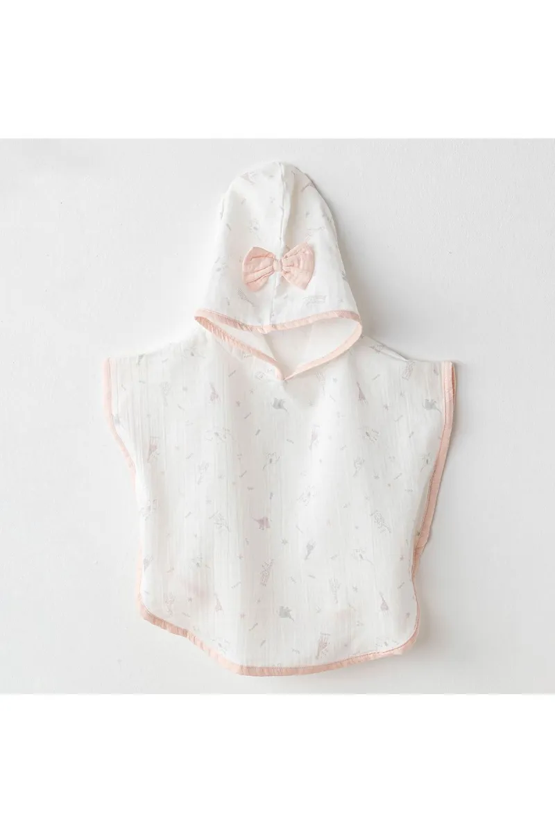Andywawa AC25513 Love Family Müslin Bebek Panço Ekru