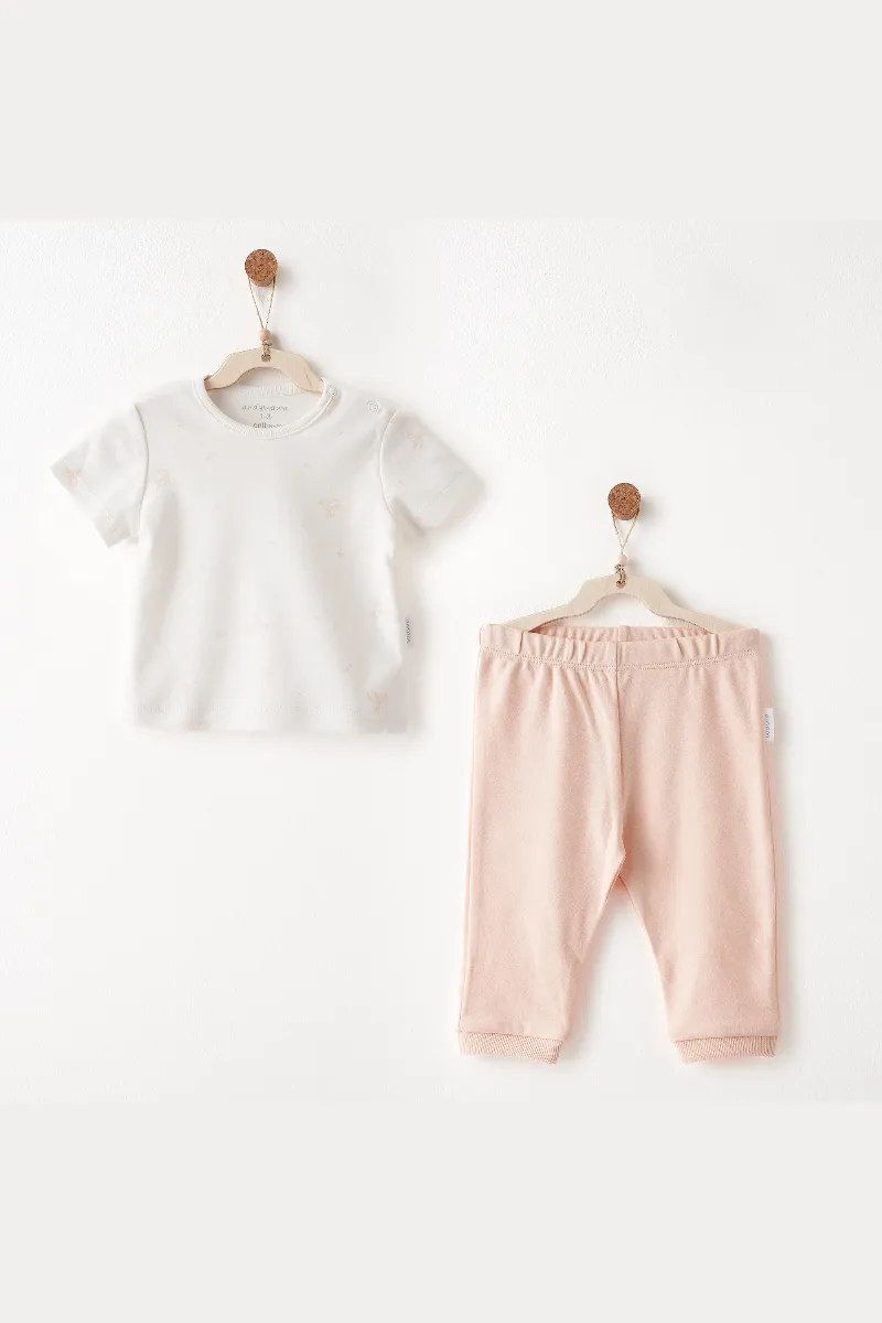 Andywawa AC26540 Little Swan Love 2li Takım Salmon