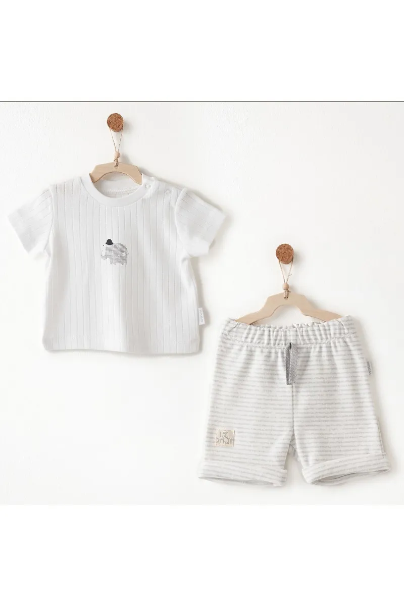 Andywawa AC26590 Hello Elephant 2li Takım White