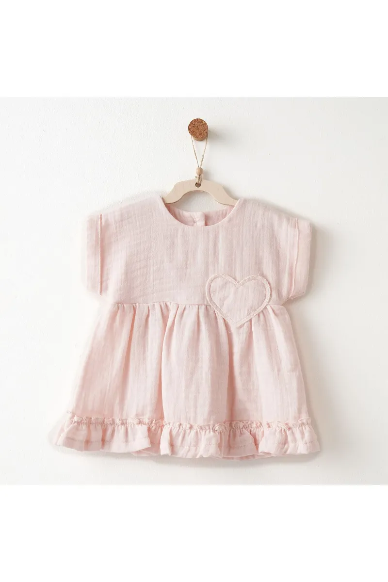 Andywawa AC26620 Lovely Day Elbise Pink