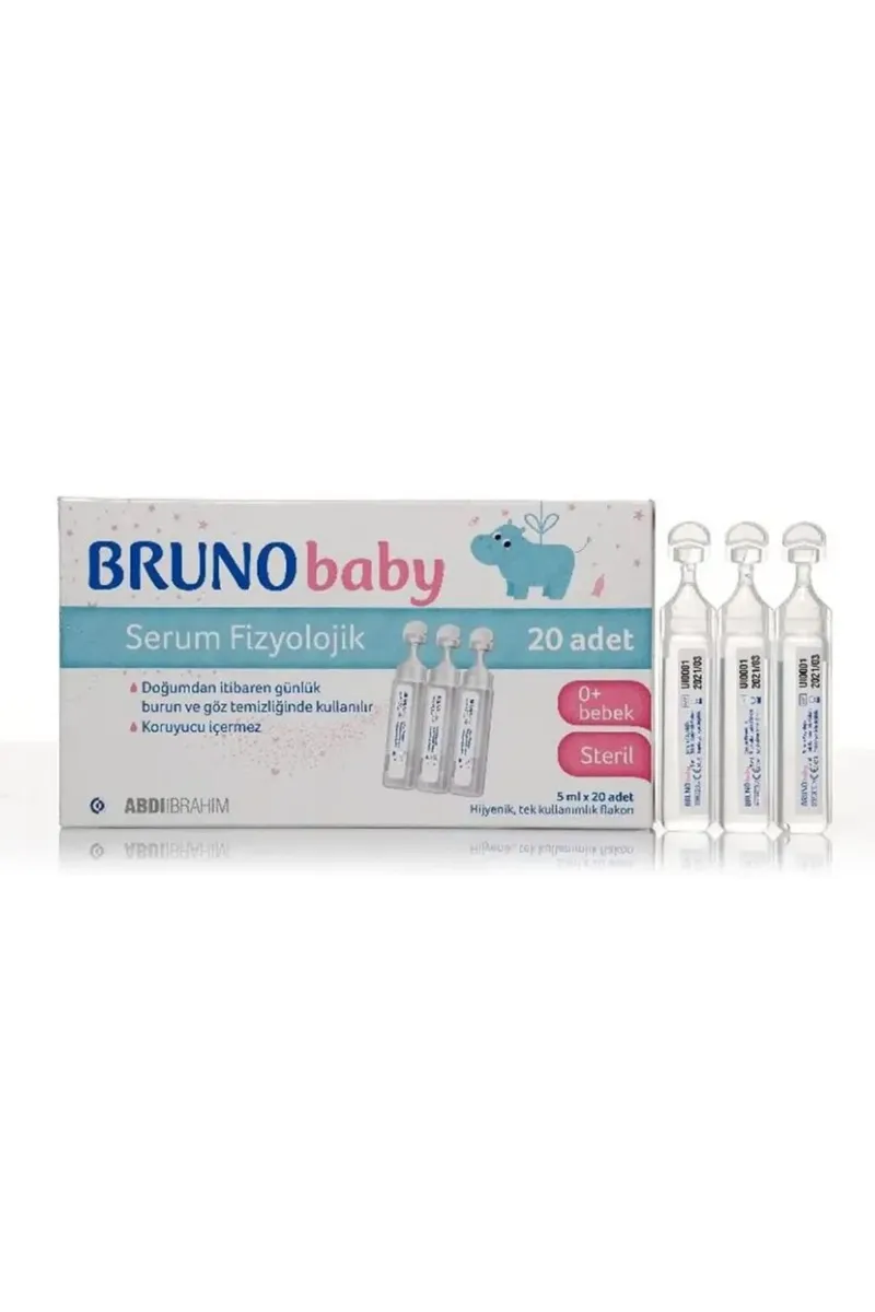Bruno Baby Serum Fizyolojik 5 ml x 20 Flakon