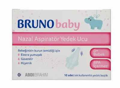 Bruno Baby Nazal Aspiratör Yedek Uç 10'lu