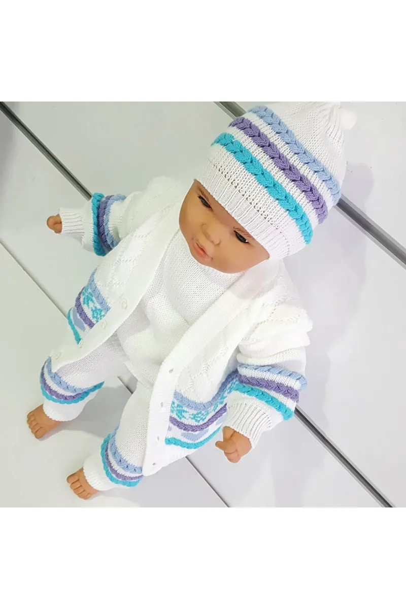 Triko 4 lü Erkek Bebek Takımı