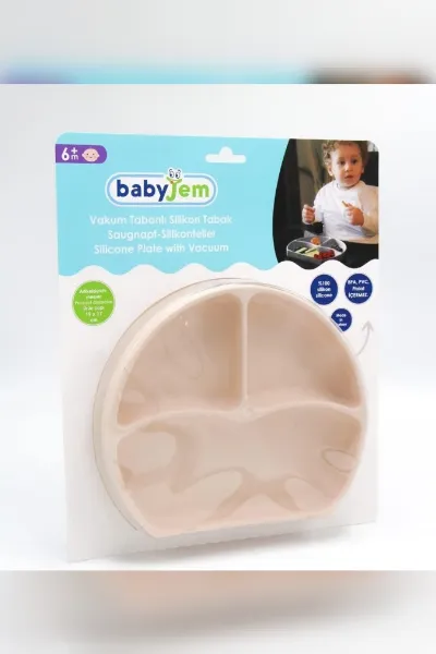 BabyJem Silikon Tabak 715 Ekru