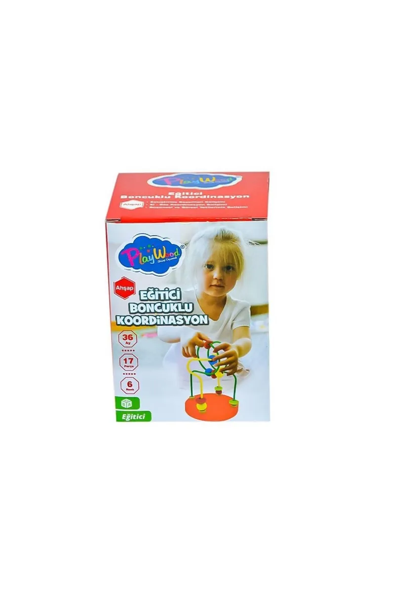 PlayWood Mini Boncuklu Kordinasyon