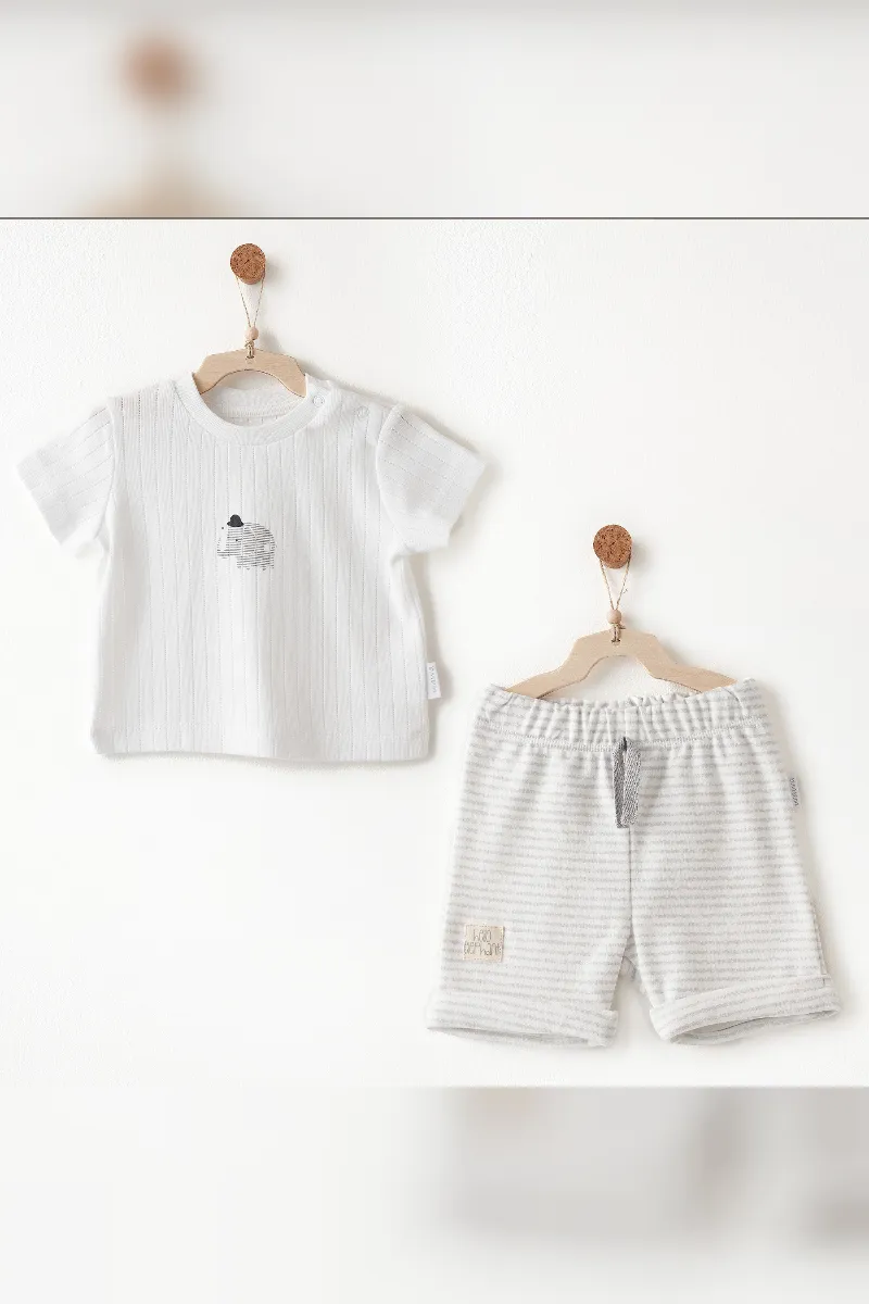 Andywawa AC26590 Hello Elephant 2li Takım White