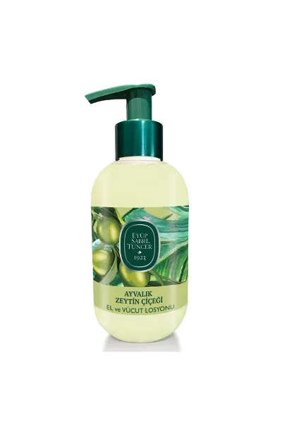 Eyüp Sabri Tuncer Doğal Zeytinyağlı El ve Vücut Losyonu 280 ml Ayvalık Zeytin Çiçeği