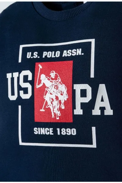 U.S. Polo Şortlu Takım USB2868 Lacivert