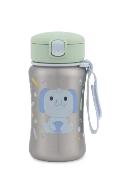 Skip Hop Besties Squad Paslanmaz Çelik Pipetli Suluk Fil