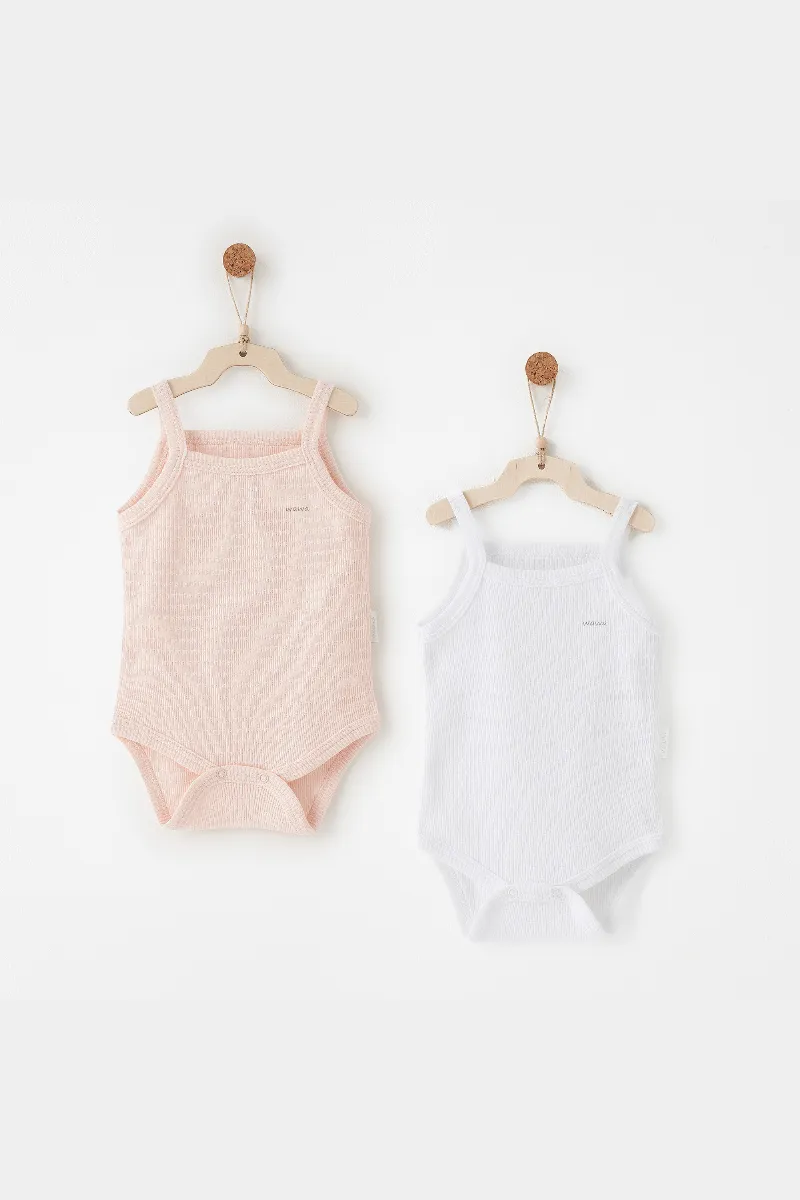 Andywawa AC26760 Special Modal 2li Askılı Body Pink White