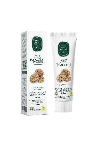Eyüp Sabri Tuncer Doğal Diş Macunu 90 Gr Ceviz & Ceviz Kabuğu Özlü