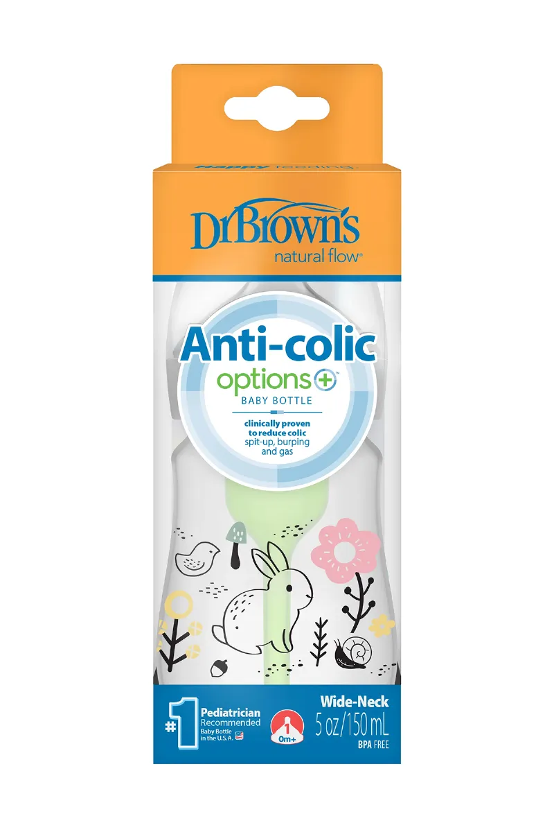 Dr.Brown's Geniş Ağız PP Antikolik Options Biberon 150 ml Kız