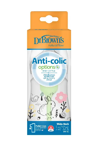 Dr.Brown's Geniş Ağız PP Antikolik Options Biberon 150 ml Kız