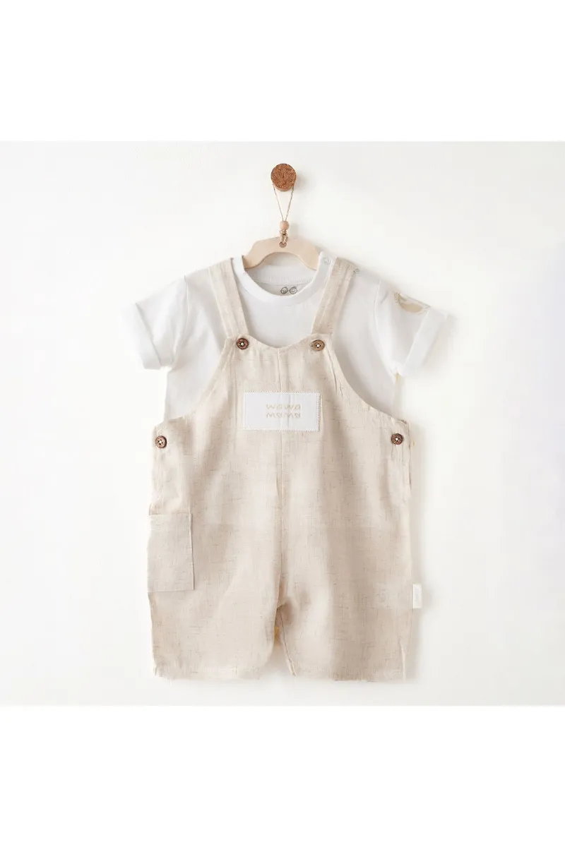 Andywawa AC26722 Wawa Special Salopet Beige