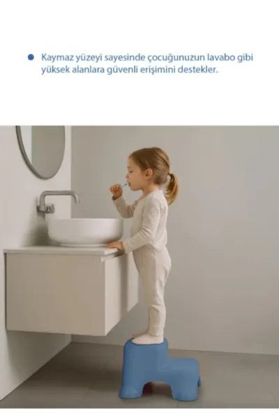 BabyJem Çok Amaçlı Katlı Basamak 516 (Yeni) İndigo Mavi