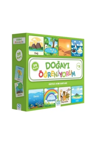 Games Doğayı Öğreniyorum Eğitici Oyun Kartları 29 Kart 5053