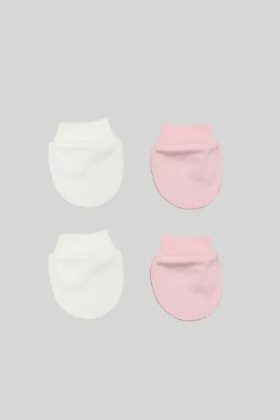Bistyle 2Li Penye Eldiven Basıc 90108 Pembe