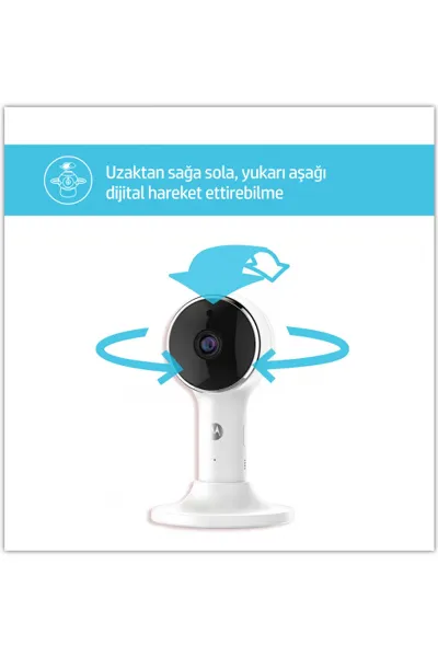 Motorola WM-LUX64 Wifi Connect 4.3 FHD LCD Dijital Bebek Kamerası