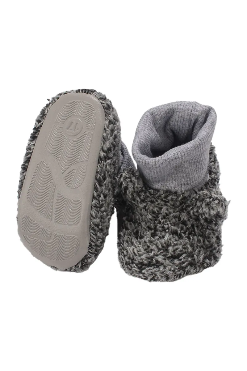 Unisex Gri Kulaklı Welsoft Panduf
