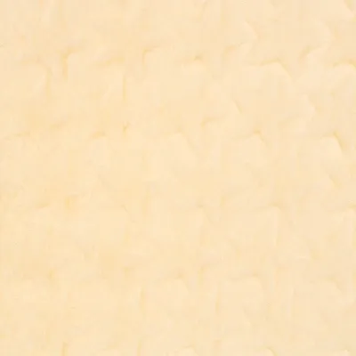 Sarı Yıldız Kabartmalı Kalın Peluş Battaniye 100*120 cm