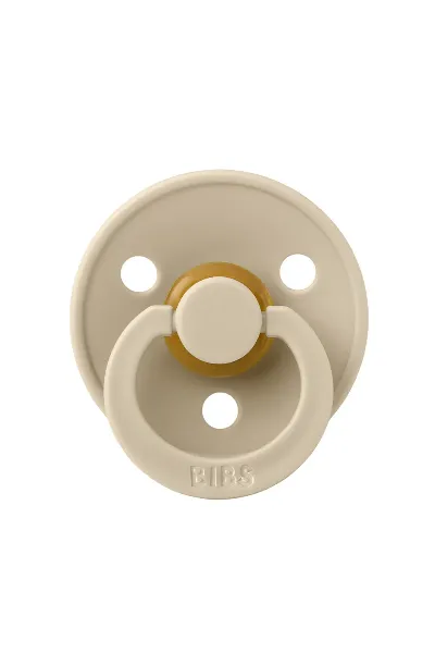 Bibs Colour Kauçuk Simetrik Emzik 0-6 Ay Vanilla