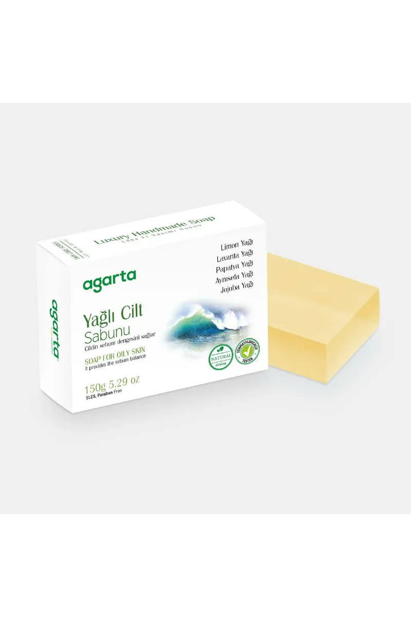 Agarta Cilt Bakım Sabunu 150 Gr Yağlı Cilt