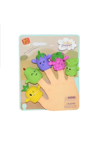Finger Puppet Meyve Figürlü Parmak Kuklası