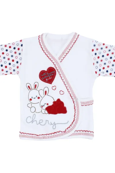 Chery Kırmızı 7 li Bebek Hastane Çıkış Seti