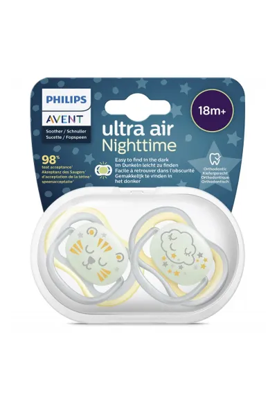 Philips Avent Ultra Air Gece Emziği 18+ Ay